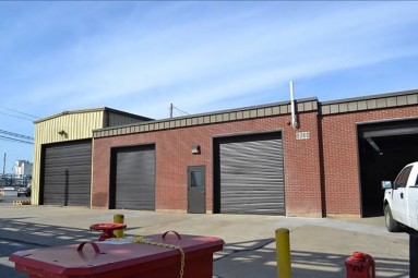 This vehicle washhouse was upgraded with a new roof in 2013.