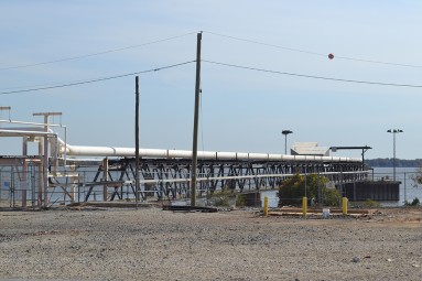 The facility maintains an allocation permit and withdrawal docket to draw water from the Delaware River.